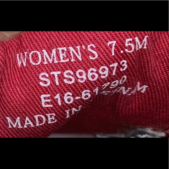 Sperry boat shoes. Nautical. Size 7.5. - Picture 3 of 3